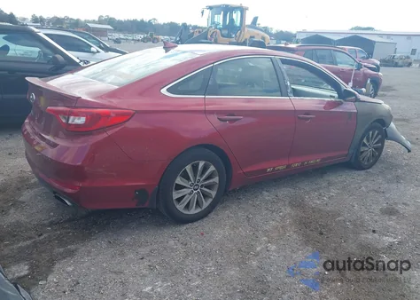 2015 Hyundai Sonata Se z USA, uszkodzony, nr VIN 5NPE24AF3FH227656